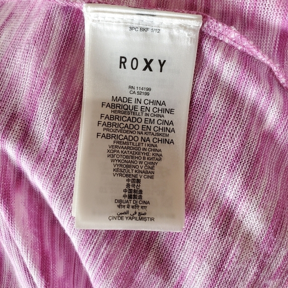 Roxy Pink Marled Knit  Tank Size Small - Picture 8 of 8